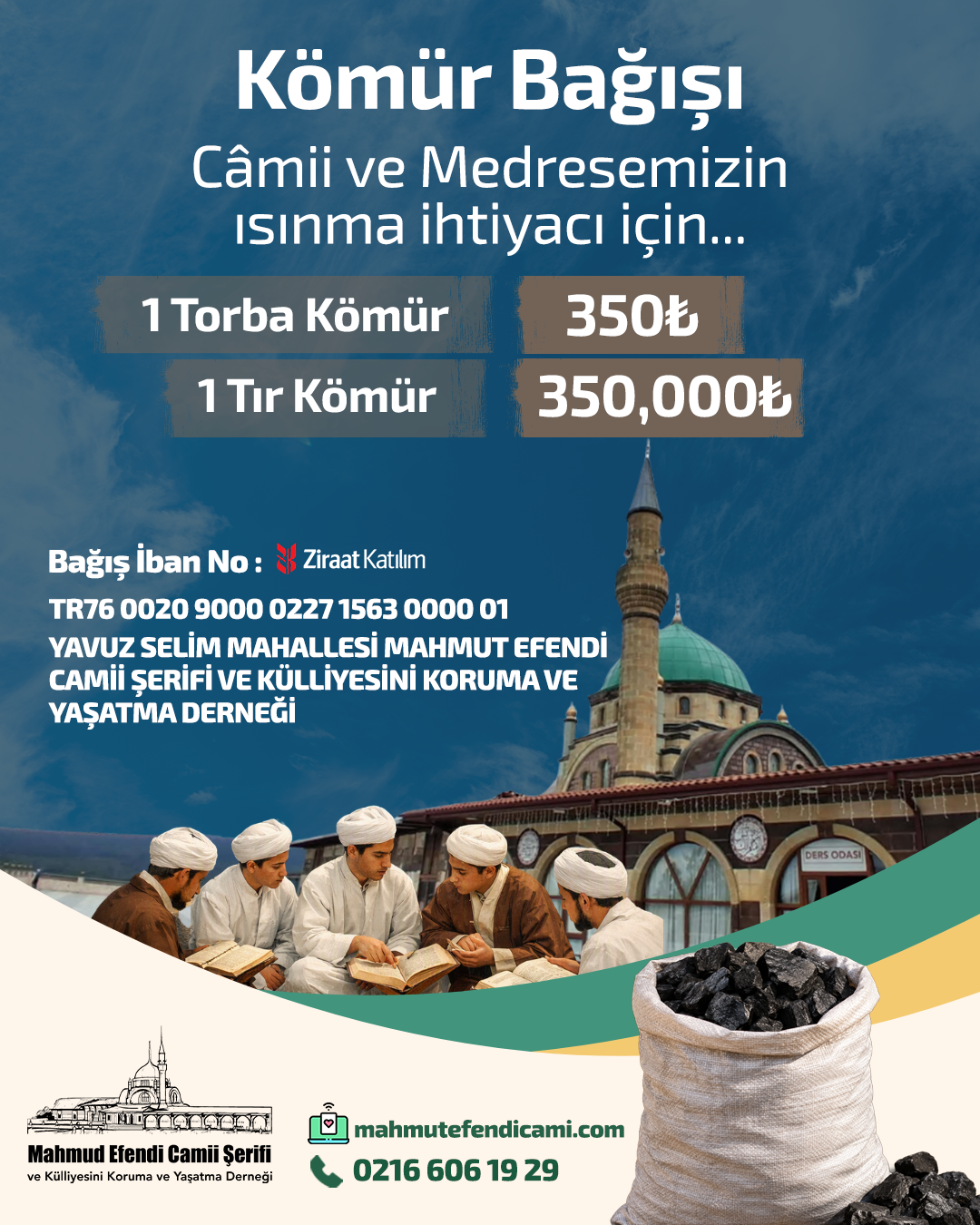 🔥Kömür Bağışı – Sıcak Bir Kalp, Sıcak Bir Mekân